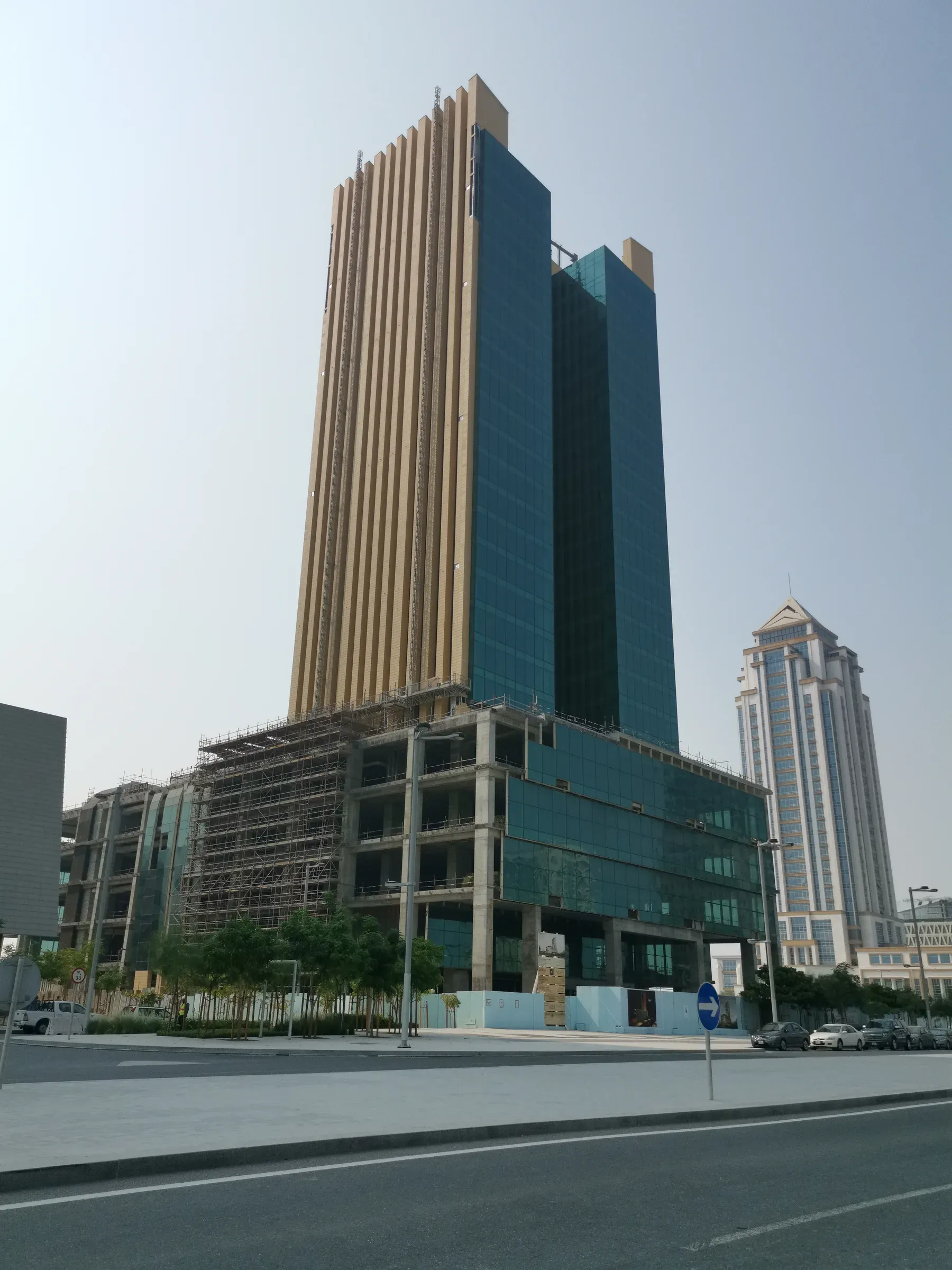 Al Majed Tower in terracotta