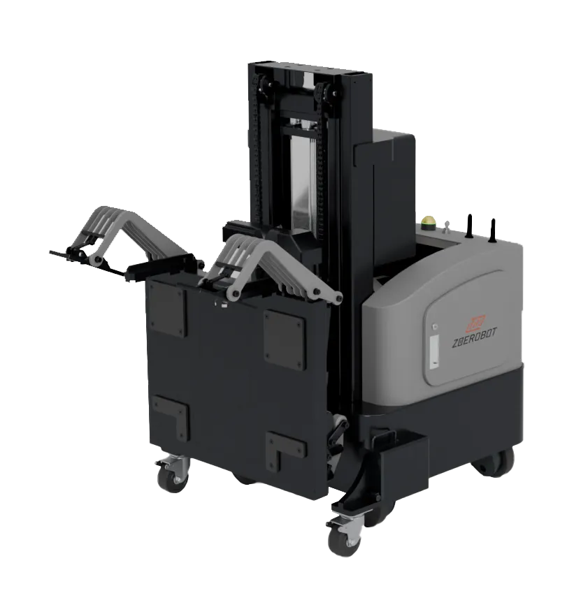 Compact panel installation robot