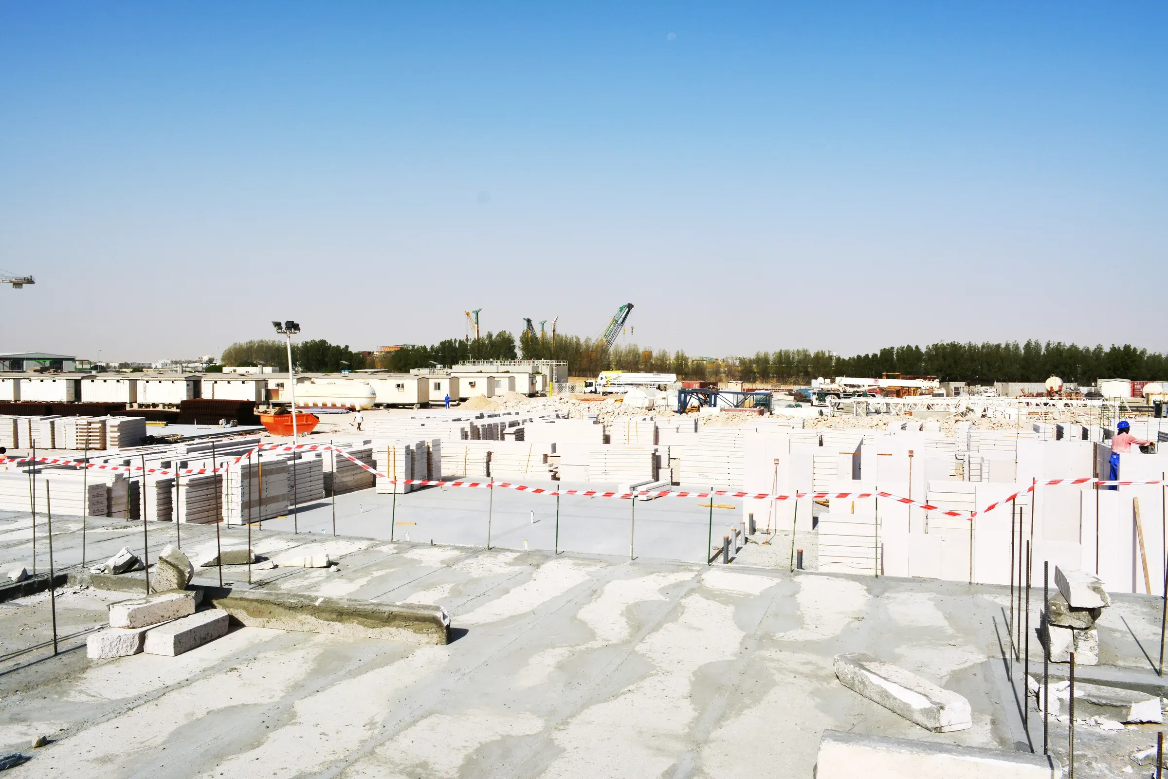 Six Construct labour accommodation
