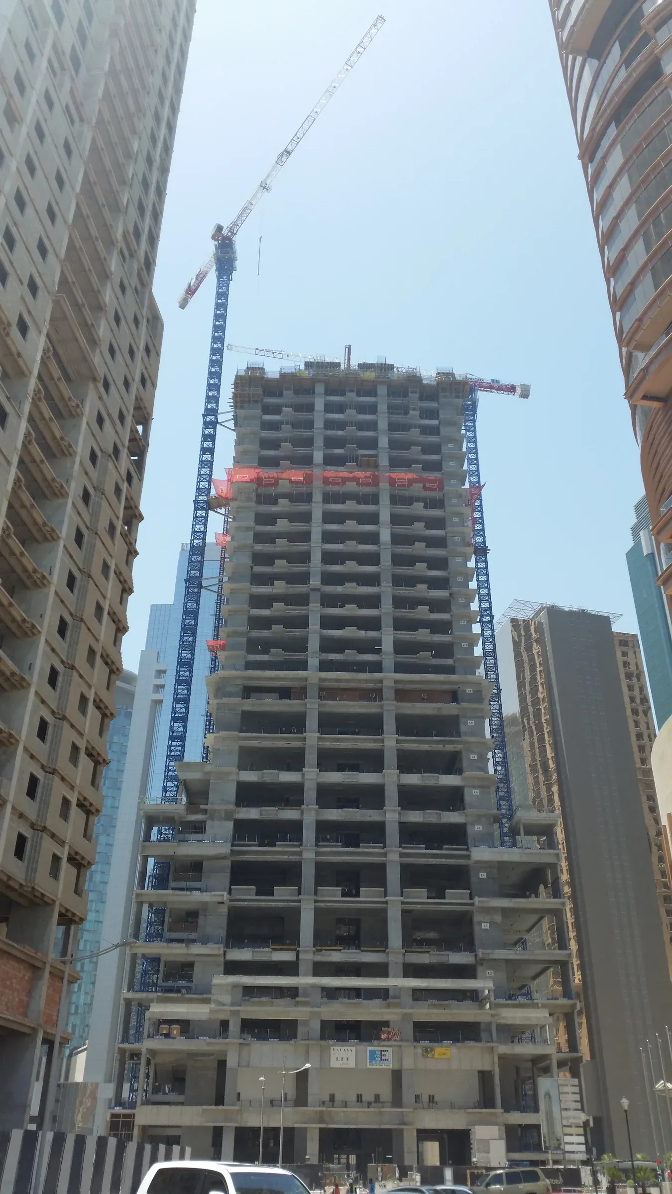 Fire-rated AAC blockwork · Waldorf Astoria · 47 floors