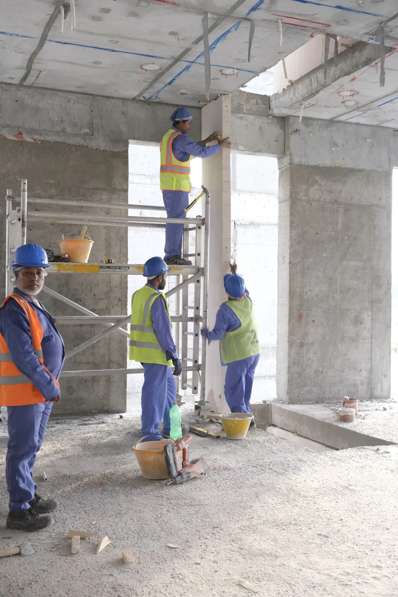 Rooms partitioned at Al Baker Towers · Sofitel and Novotel