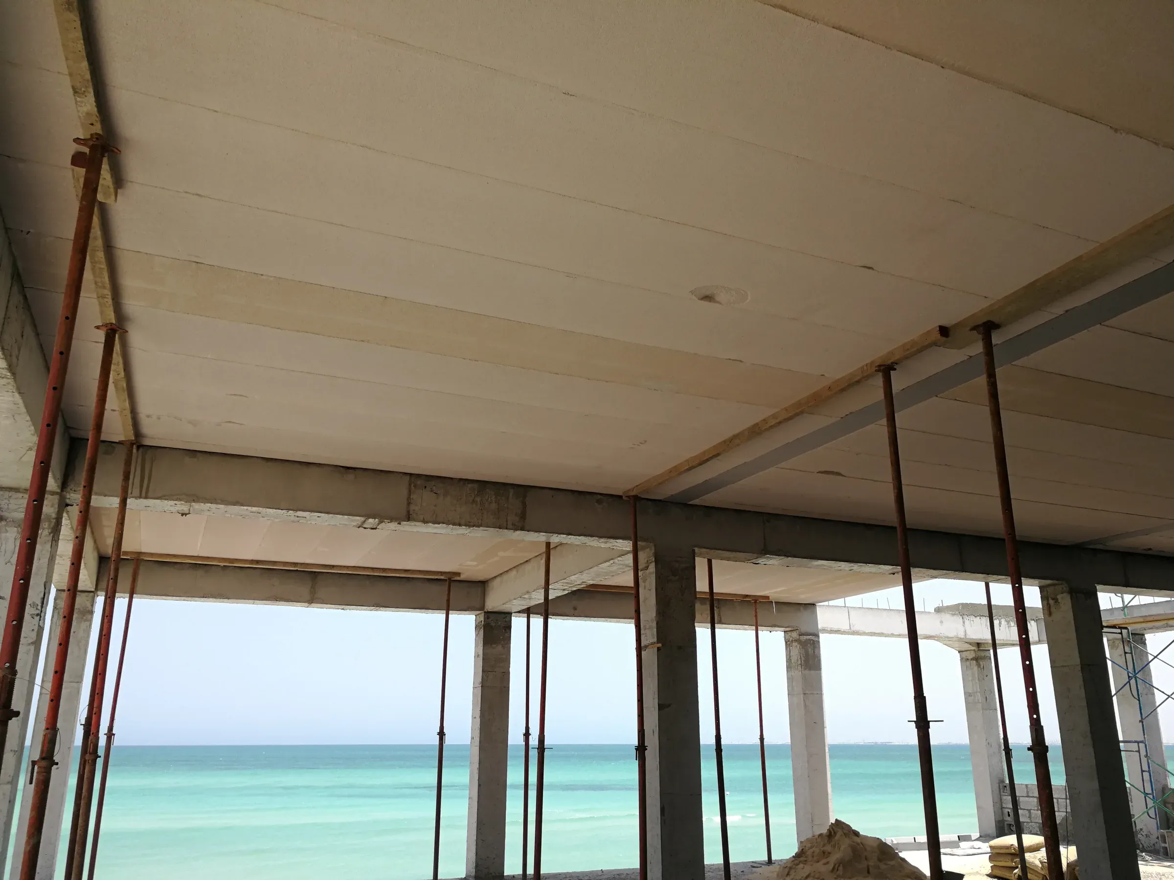 Roof slab span · Al Marrouna, Al Shamal